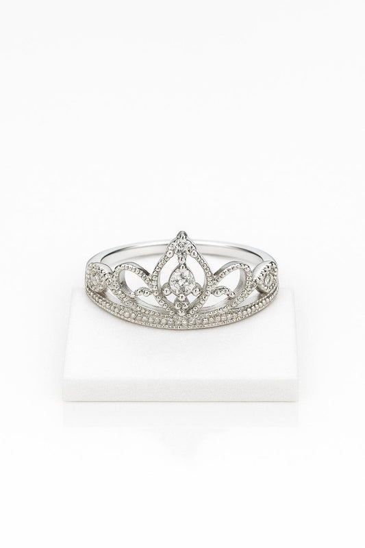 Anillo Corona Brillante