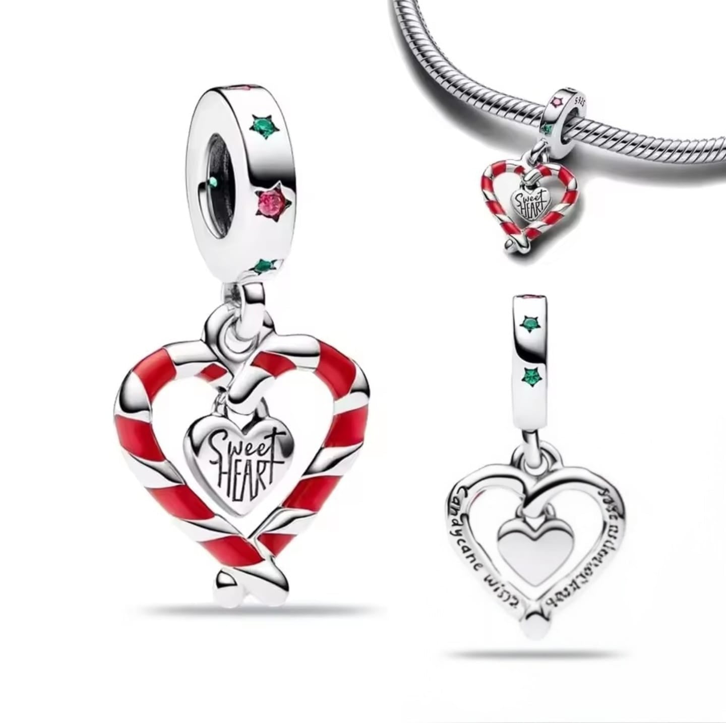 Charm Caramelo en Corazón