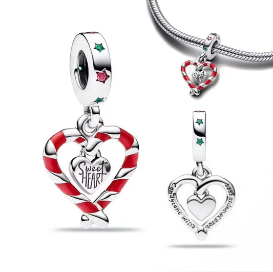 Charm Caramelo en Corazón